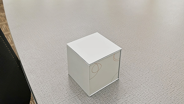 食品蓝狮注册的凹凸压印好看吗?凹凸压印产品实拍
