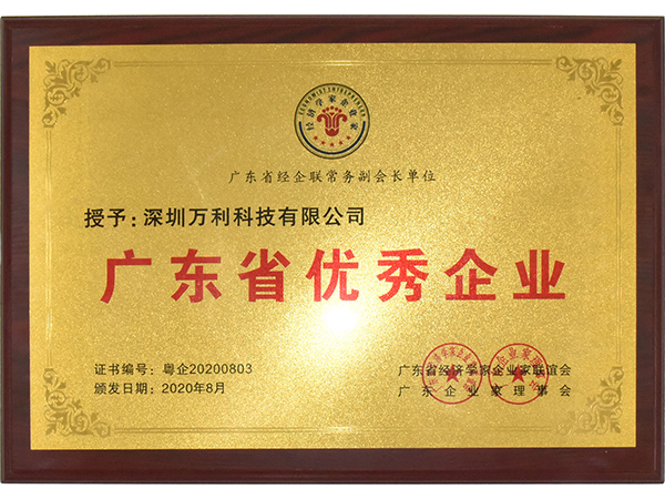 蓝狮-广东省优秀企业